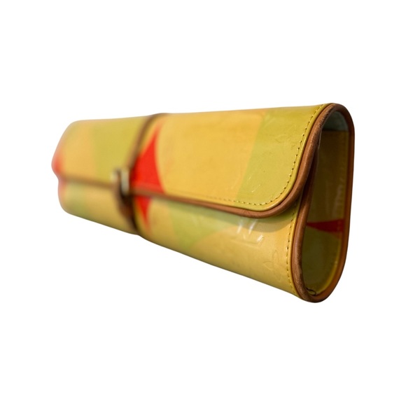 💯Louis Vuitton Rare Vintage long clutch vernis patent leather - Picture 7 of 13